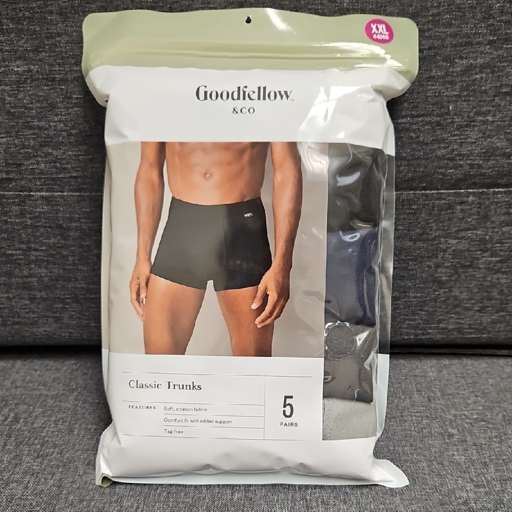 Goodfellow & Co Boxer Briefs 5-Pack with Contoured Pouch men's XXL